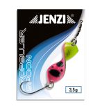 JENZI Propeller Spoon / Trout Spoon, 3,5 g, Farbe: Yellow-Pink