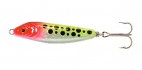 DEGA Seatrout-Lure Wobbler, Farbe: rot-gelb-silber-Punkte, 30 g