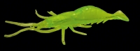 JENZI / DEGA Real Shrimp Imitat, green UV, 10 cm, Packungsinhalt: 5 Stück