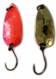 TRENDEX L-Spoon Modell B, 2,7 g, rot-pink mit Glitter + gold