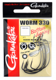 Gamakatsu Worm 330 Bottom Jigging Haken, Gr. 1/0, Packungsinhalt: 6 Stück