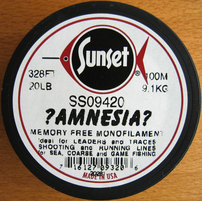 Sunset AMNESIA, 20 LB, 9,1 kg, clear, 100 Meter - Shop für Meeresangler -  Nordmeer Handel GbR